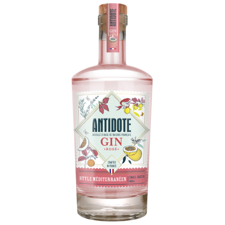 Gin Méditerranéen - GIN ANTIDOTE | Caves Carod