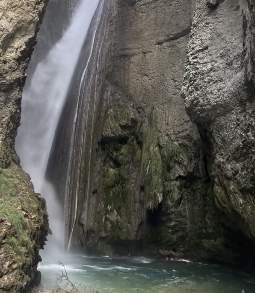 Drôme Chute de la Druise